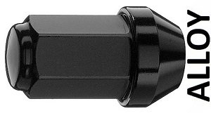 NUT CLOSED 60º CH17 12X1.50 X40 BLK ALLOY