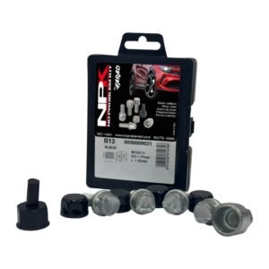 LOCK BOLTS KIT M12X1.50 X25 60° UB125-BLK