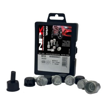 LOCK BOLTS KIT M12X1.50 X25 60° UB125-BLK