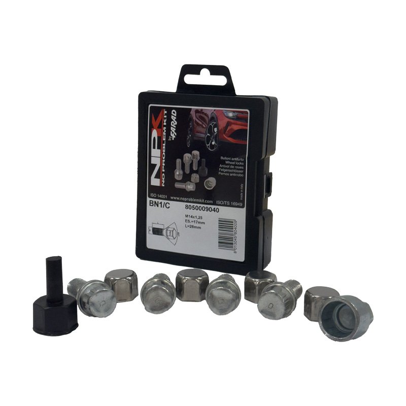 LOCK BOLTS KIT M14X1.25 X27 60° UB527