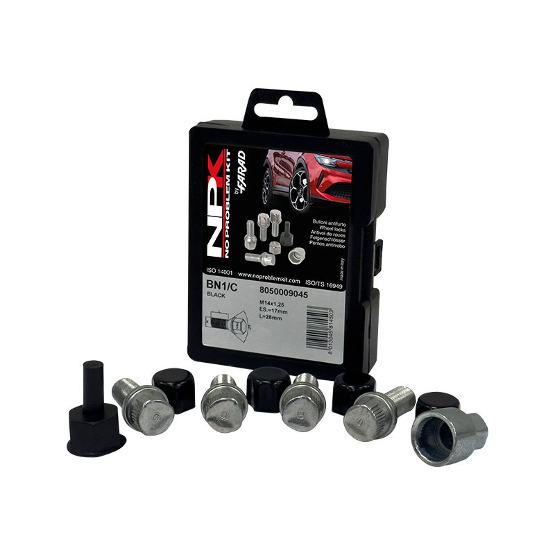 LOCK BOLTS KIT M14X1.25 X27 60° UB527