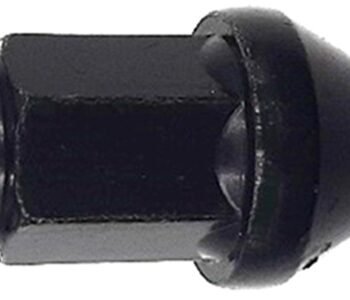 NUT CLOSED 60º CH17 12X1.25 X34 BLACK