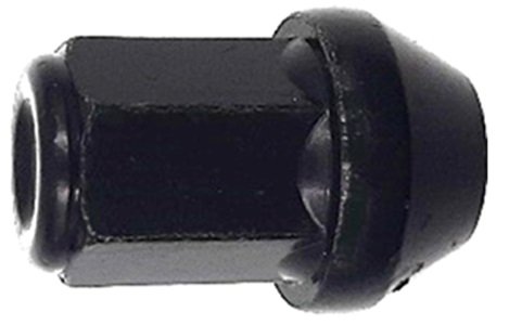 NUT CLOSED 60º CH17 12X1.25 X34 BLACK