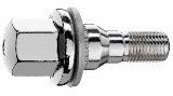 BOLT FLAT CH19 12X1.25 X36 MW. ZINC CIT/PUG