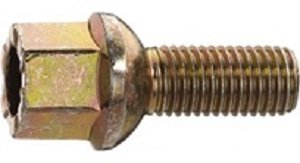 BOLT R13 CH17 12X1.50 X25 YELLOW ZINC